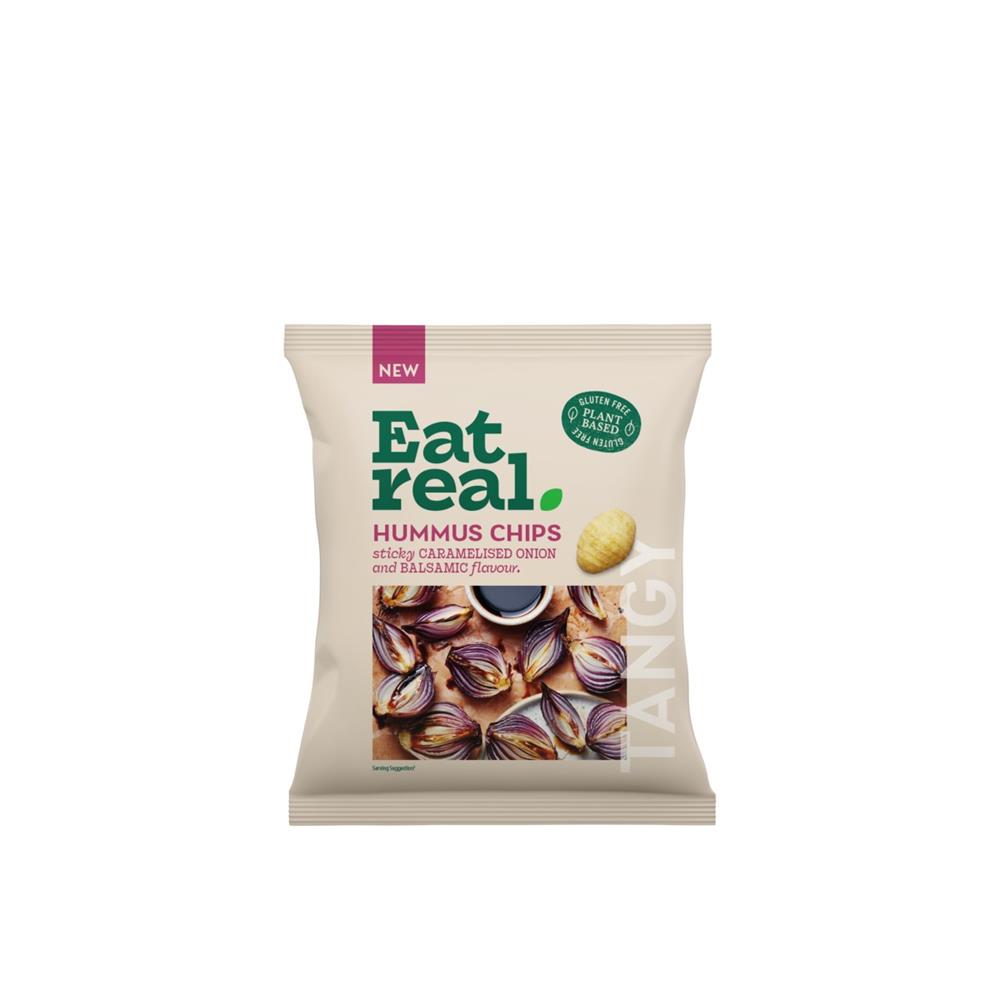 Eat Real Hummus Chips Caramelised Onion and Balsamic Vinegar 45g