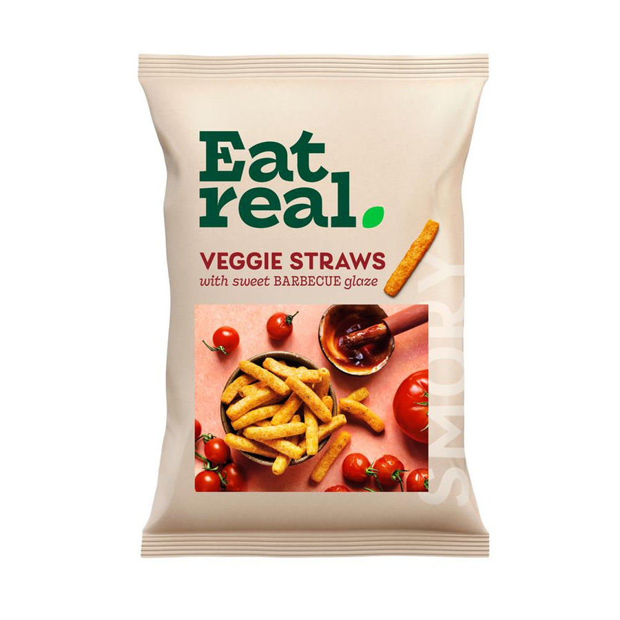 Veggie Straws with a Sweet Barbecue Glaze 110g