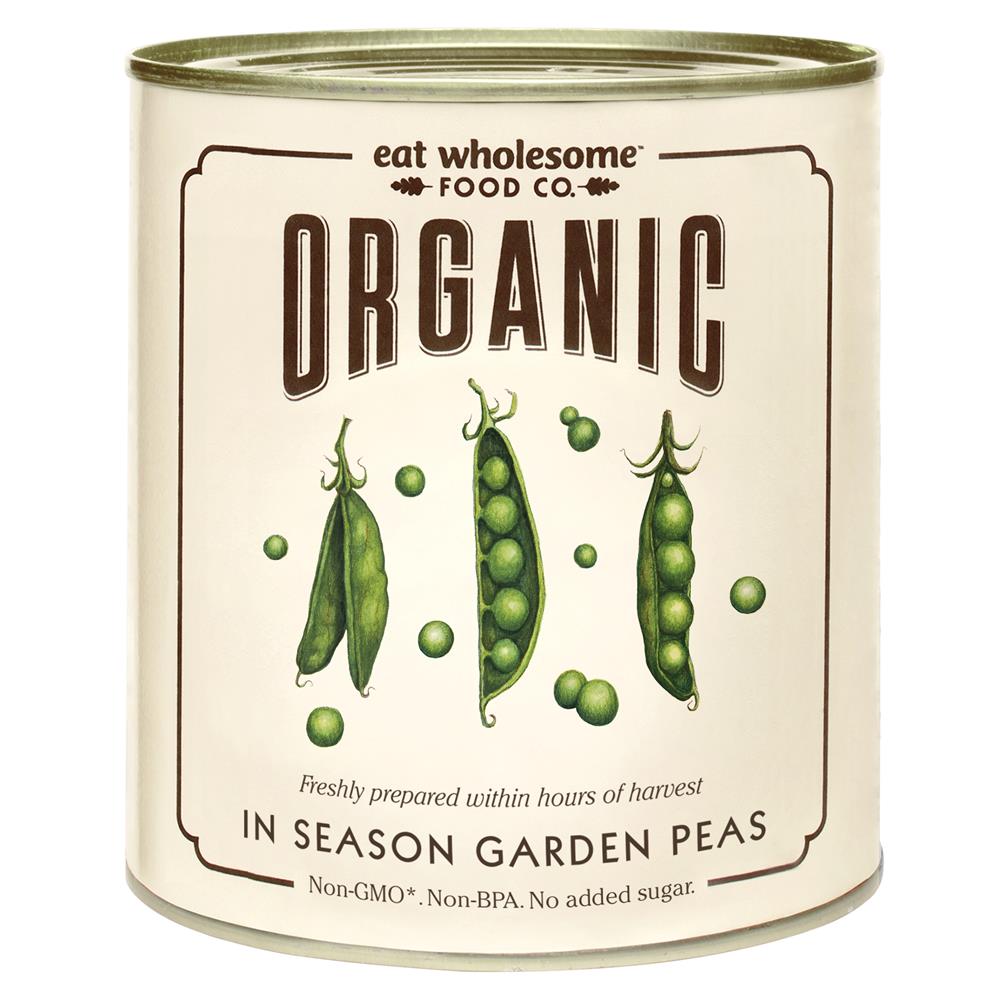 Organic In Season Garden Peas 340g