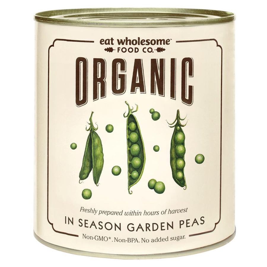 Organic In Season Garden Peas 340g