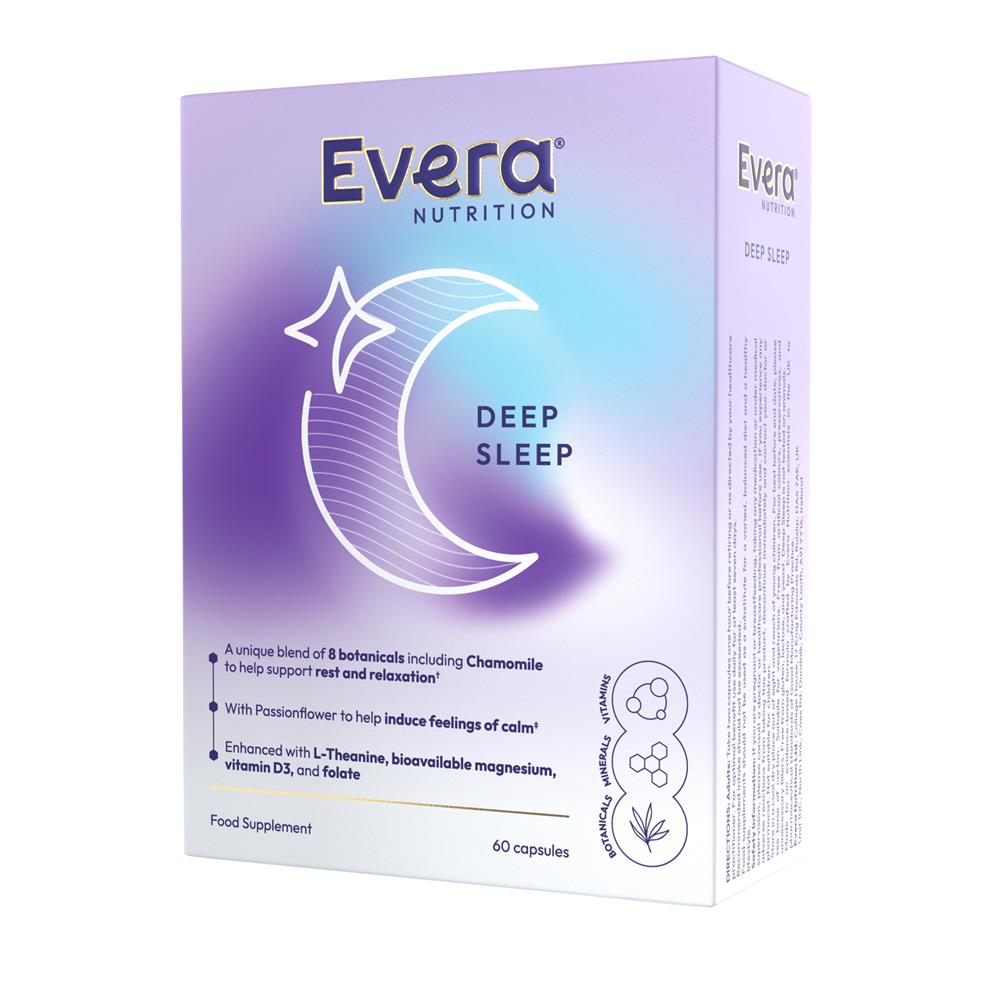 Evera Nutrition Deep Sleep 60 Capsules Vegetarian Supplement