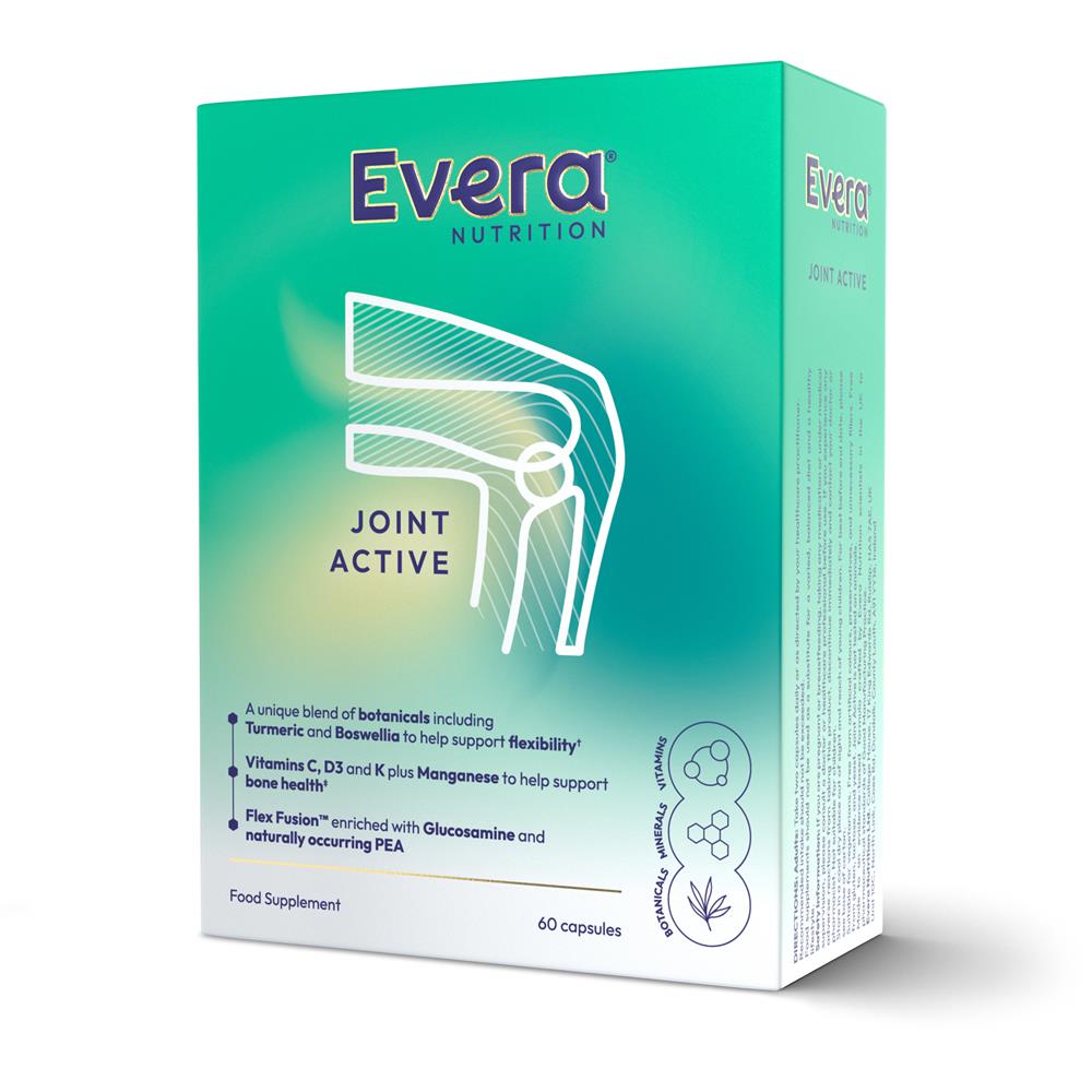 Evera Nutrition Joint Active 60 Capsules Vegetarian Supplement