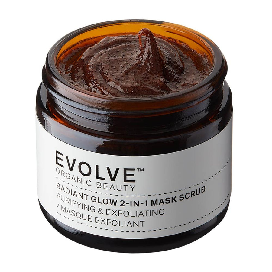 Evolve Radiant Glow 2-in-1 Mask Scrub 60ml