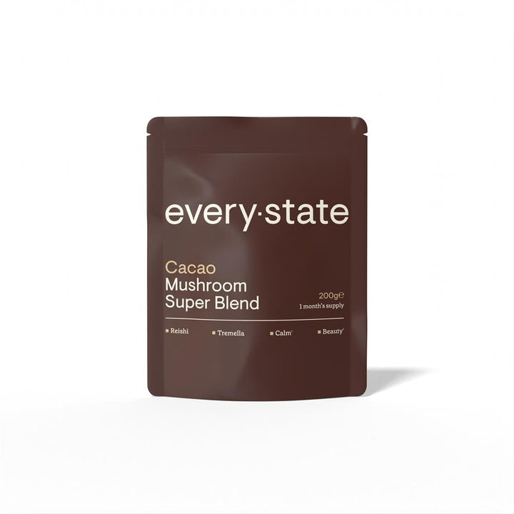everystate Cacao + Mushroom Super Blend Pouch 200g
