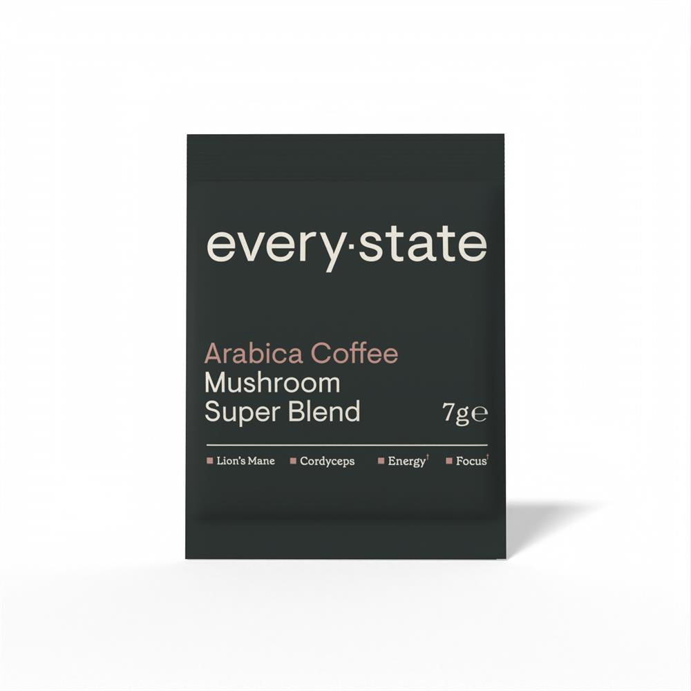 everystate Arabica Coffee + Mushroom Super Blend Sachet 7g
