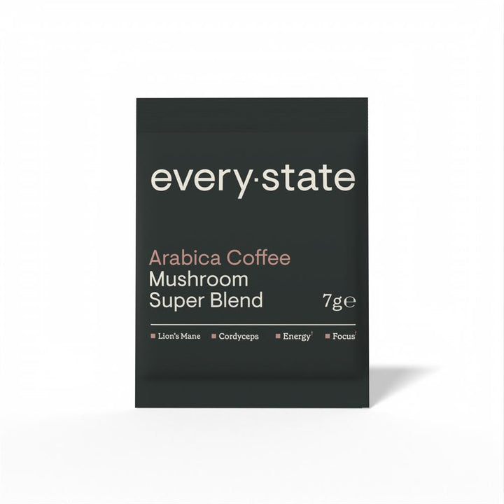 everystate Arabica Coffee + Mushroom Super Blend Sachet 7g