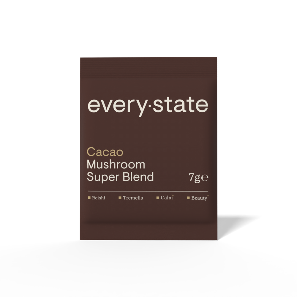 everystate Cacao + Mushroom Super Blend Sachet 7g