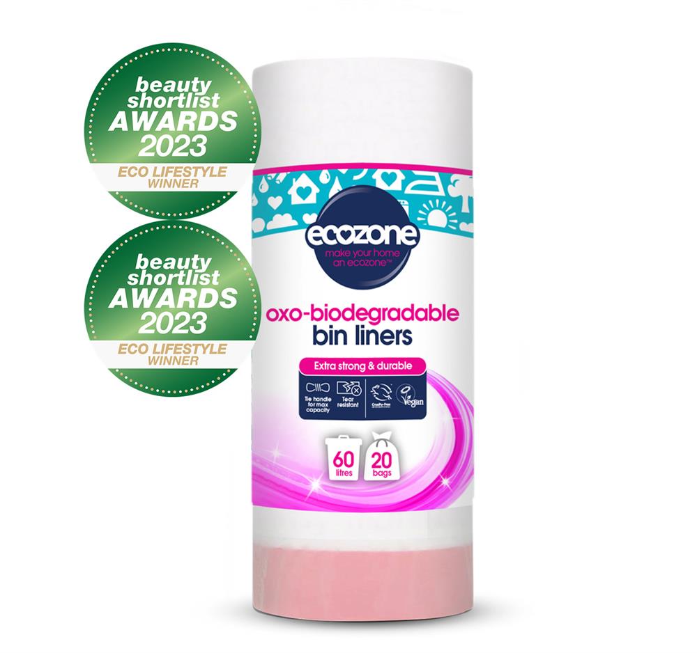 Biodegradable Bin Liners - 60lt - 20 bags