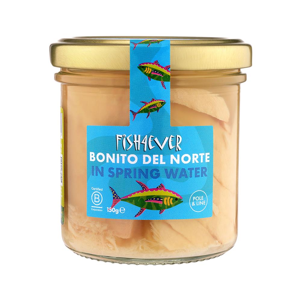 Fish4Ever Bonito del Norte (White) Tuna Steaks in Spring Water 150g
