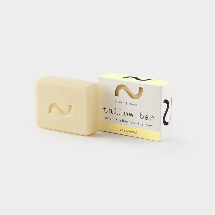 Multi-Use Tallow Bar (Unscented) 80g