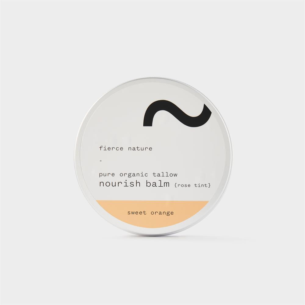 Pure Organic Tallow Nourish Balm (Rose Tint) 100g