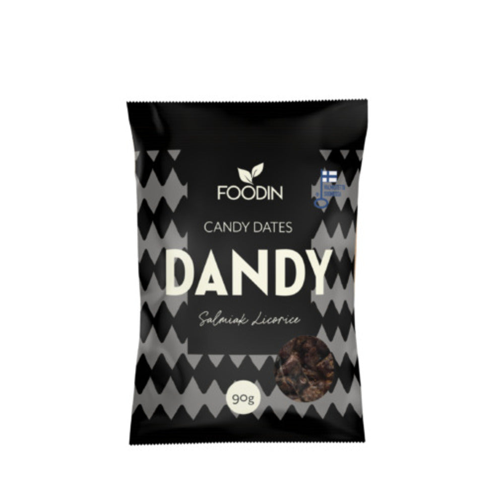 Dandy Candy Dates Salmiak Liquorice 90g