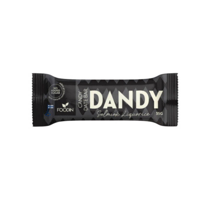 Dandy Candy Date Bar Salmiak Liquorice 35g