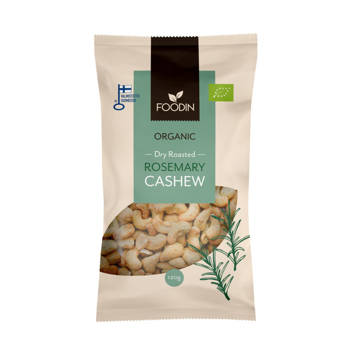 Organic Dry Roasted Rosemary Cashews