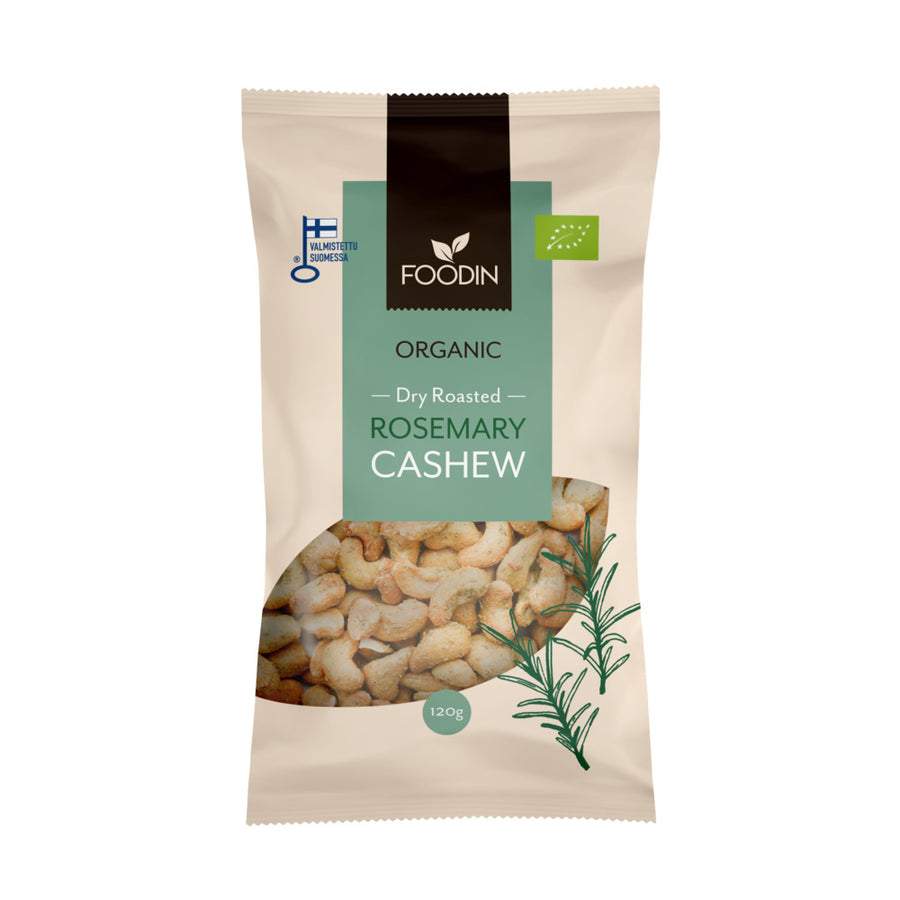 Organic Dry Roasted Rosemary Cashews