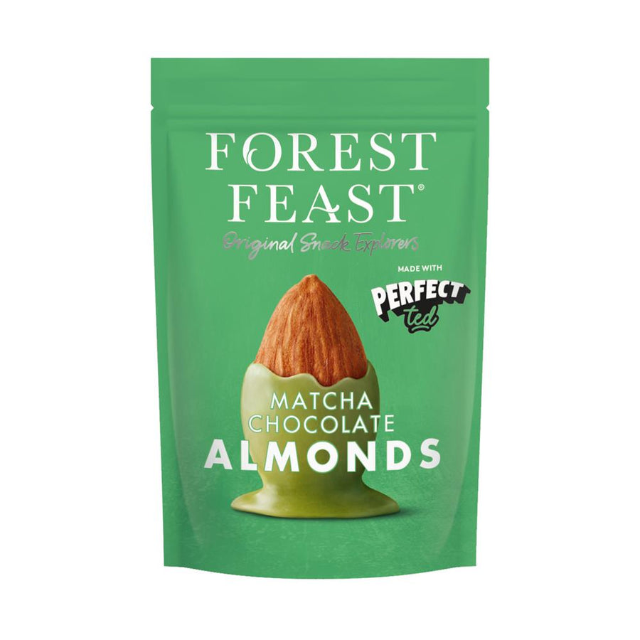 Perfect Ted Matcha White Chocolate Almonds 120g