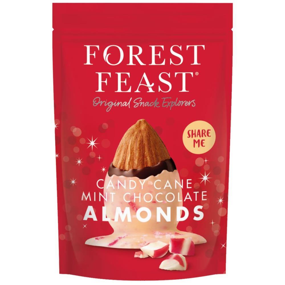 Forest Feast Candy Cane Mint Chocolate Almonds 270g