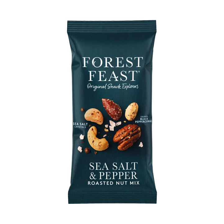 Forest Feast Sea Salt & Black Peppercorn Nut Mix 40g