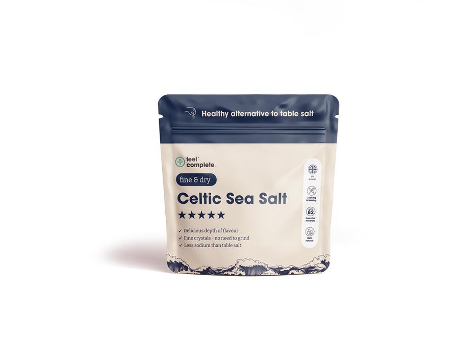 Organic Approved Celtic Sea Salt Fine & Dry Lab Tested 200g