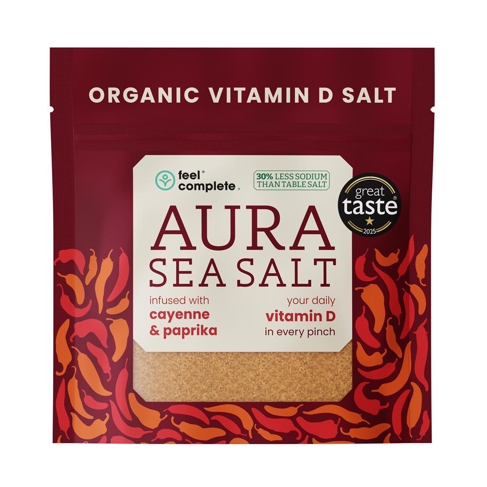(Aura Sea Salt) Organic Cayenne & Paprika Vitamin D Celtic 80g
