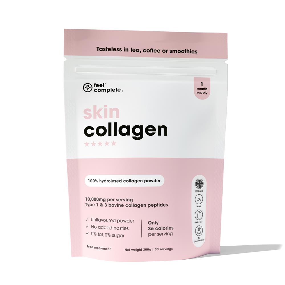 (Grass Fed) Skin Collagen Powder Tasteless Bovine 300g