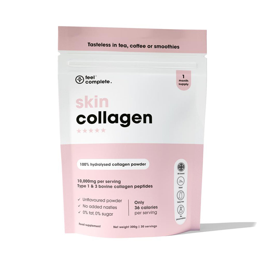 (Grass Fed) Skin Collagen Powder Tasteless Bovine 300g