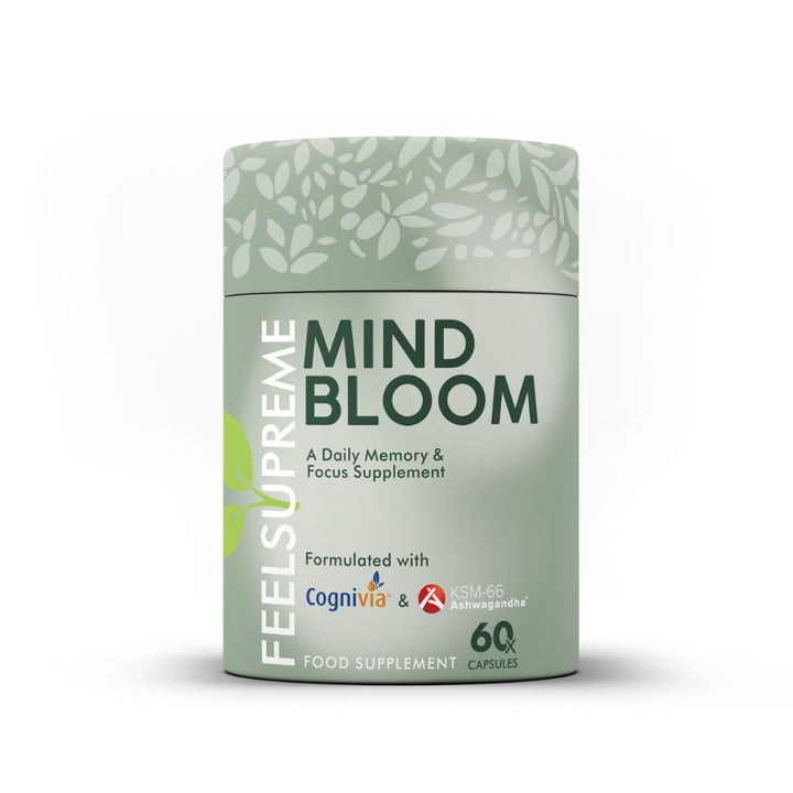 Mind Bloom | Daily Memory & Focus Supplement For Females 60 caps