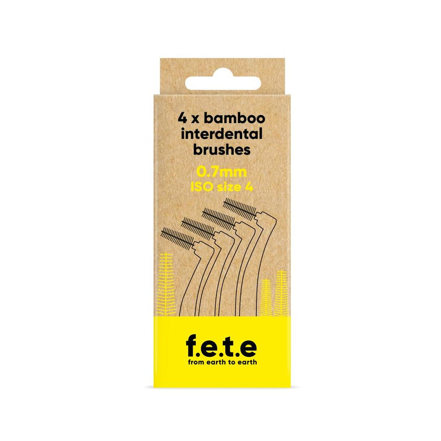 Interdental brushes ISO Size 4 Yellow 0.7mm