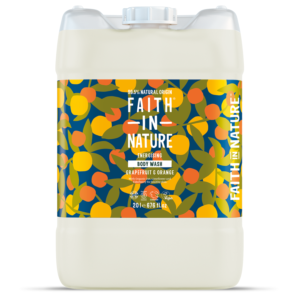 Faith in Nature Grapefruit & Orange Body Wash 20 Litre