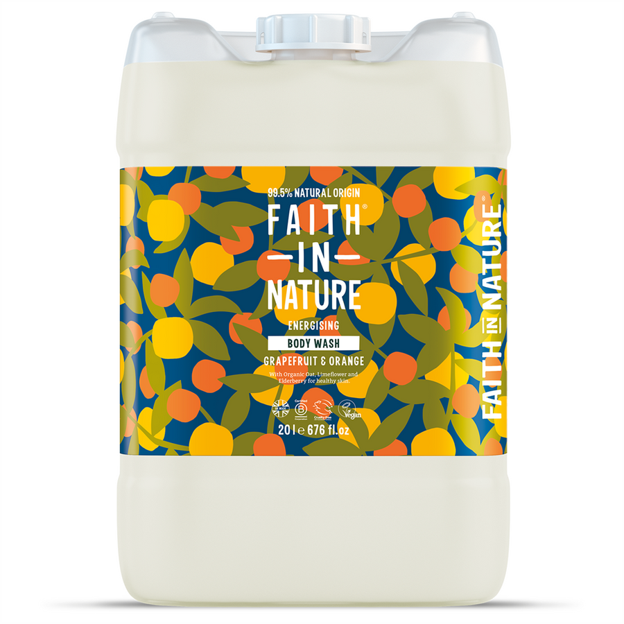 Faith in Nature Grapefruit & Orange Body Wash 20 Litre