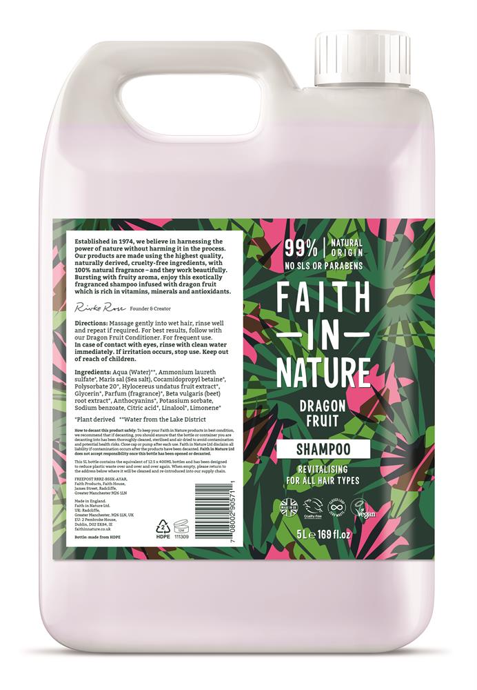 Dragonfruit Shampoo 5ltr