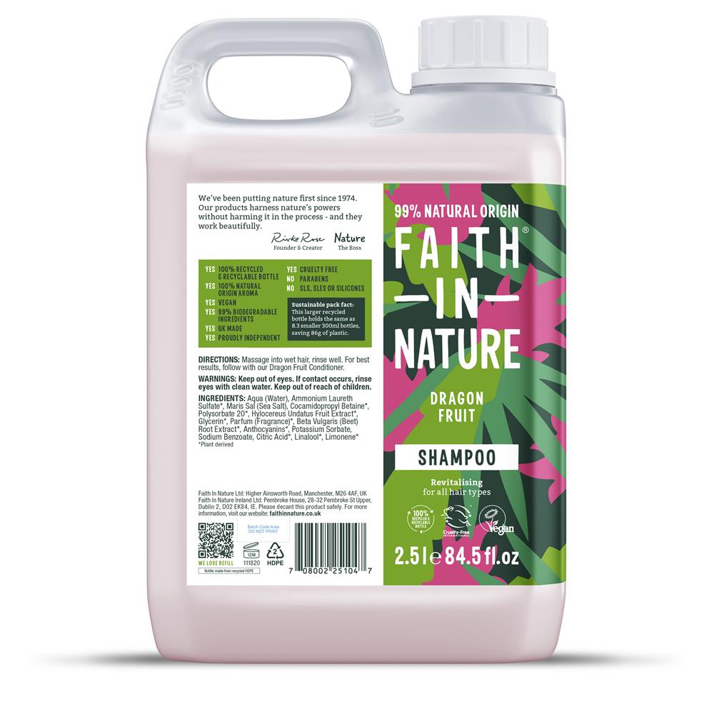 Dragon Fruit Shampoo 2.5Ltr