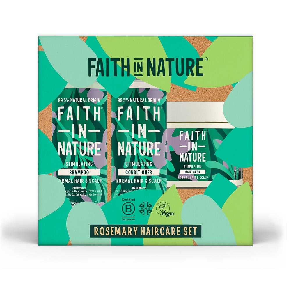 Faith in Nature Mixed Rosemary Hair Care Set