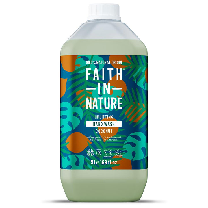 Faith in Nature Coconut Hand Wash 5 Litre