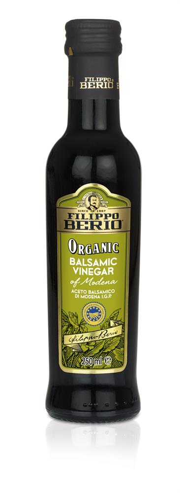 Filippo Berio Organic Balsamic Vinegar of Modena 250ml