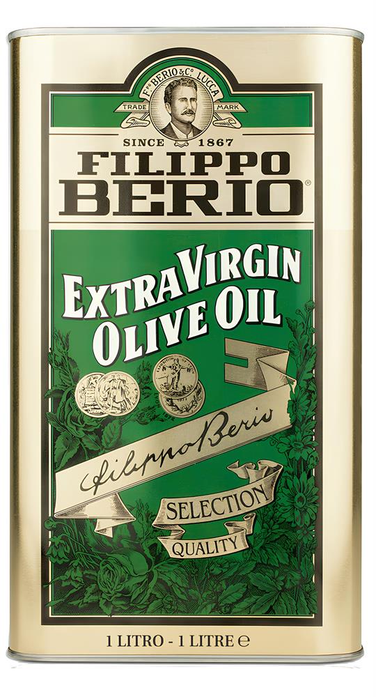 Filippo Berio Tin Extra Virgin Olive Oil 1L