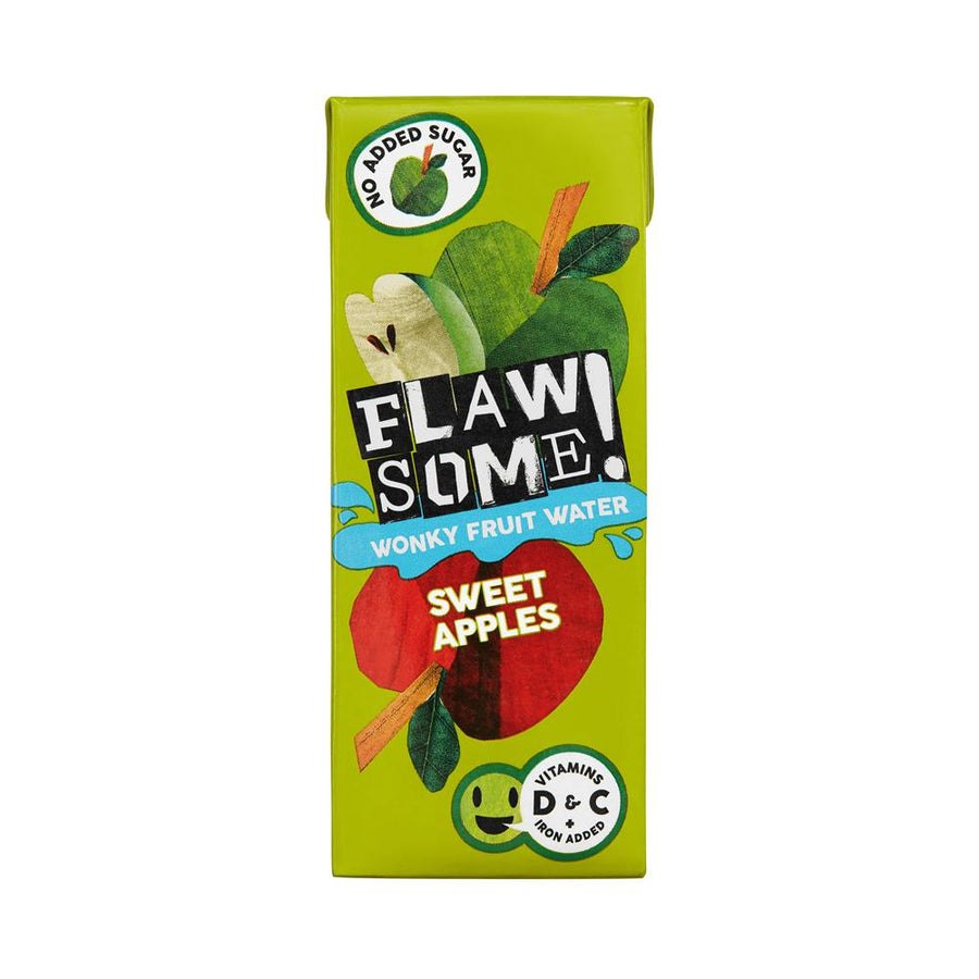 Flawsome Sweet Apple Wonky Fruit Water Carton 200ml