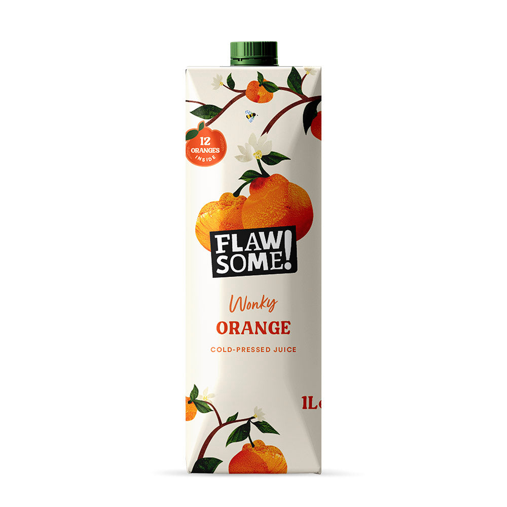 Orange Cold-Pressed Juice Carton 1l