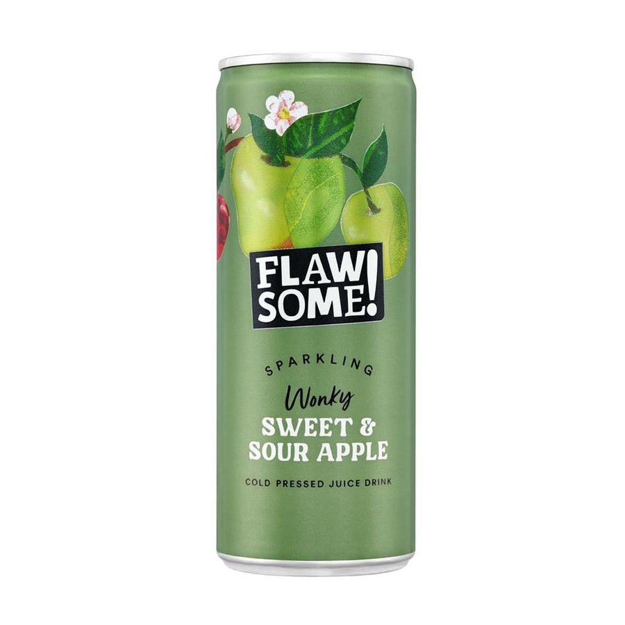 Sweet & Sour Apple Lightly Sparkling Juice Can 250ml
