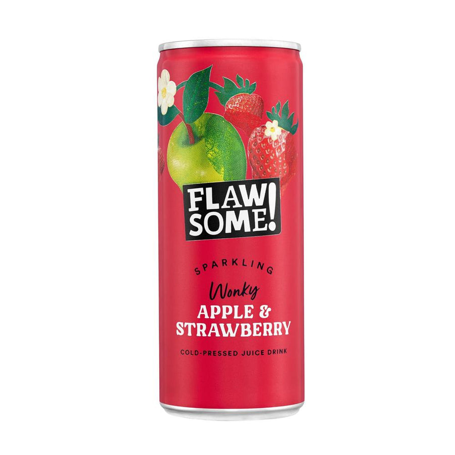 Apple & Strawberry Lightly Sparkling Juice Can 250ml