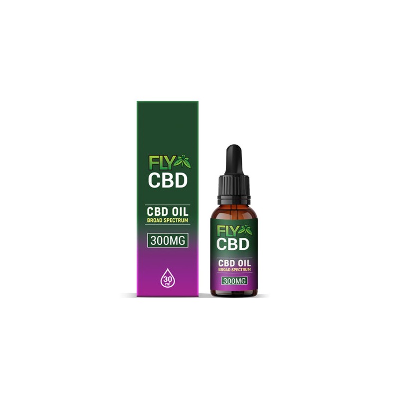 Fly Oil 300mg CBD Broad Spectrum Tincture Oil 30ml