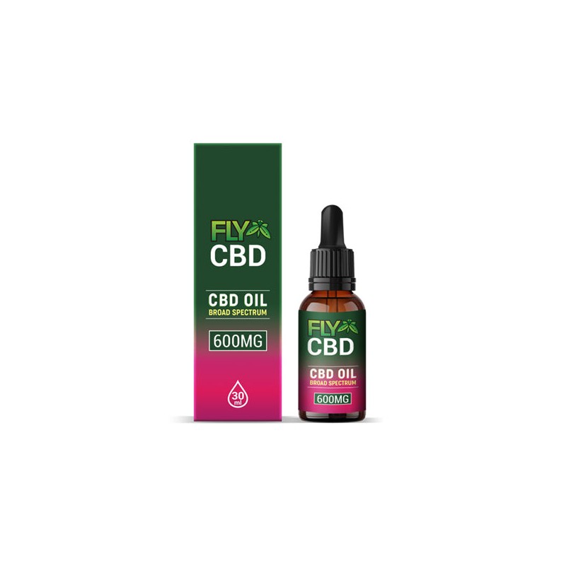 Fly Oil 600mg CBD Broad Spectrum Tincture Oil 30ml