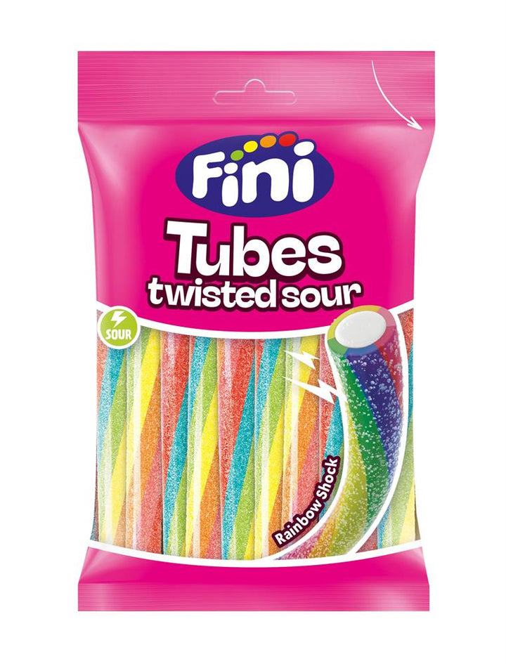 Fini Sour Rainbow Tubes 180g
