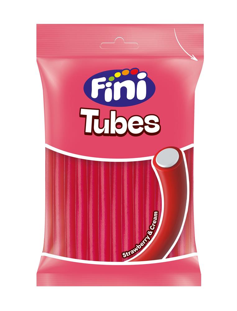 Fini Strawberry Tubes 180g
