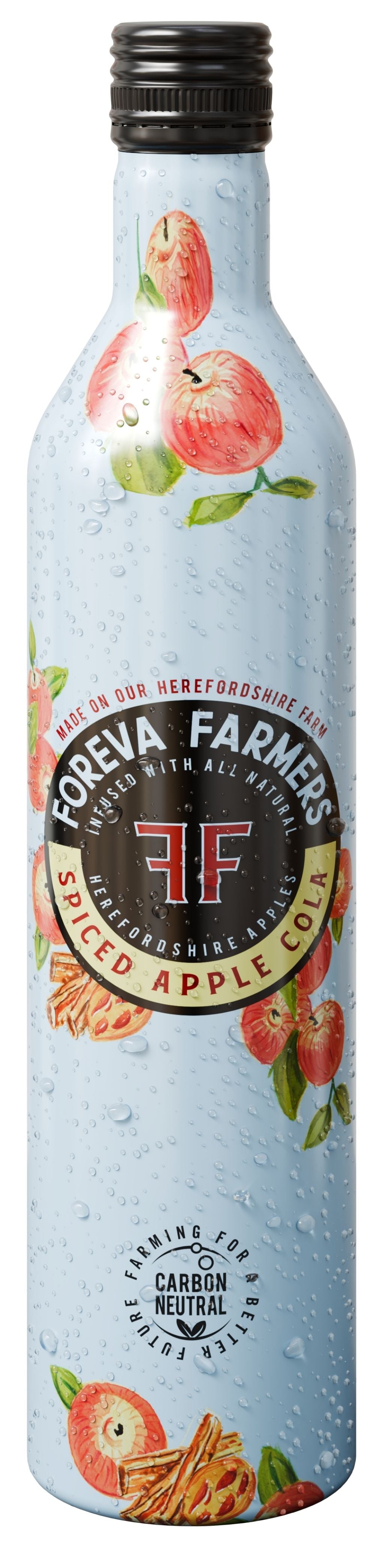 Foreva Farmers Spiced Apple Cola - 500ml Aluminium bottle