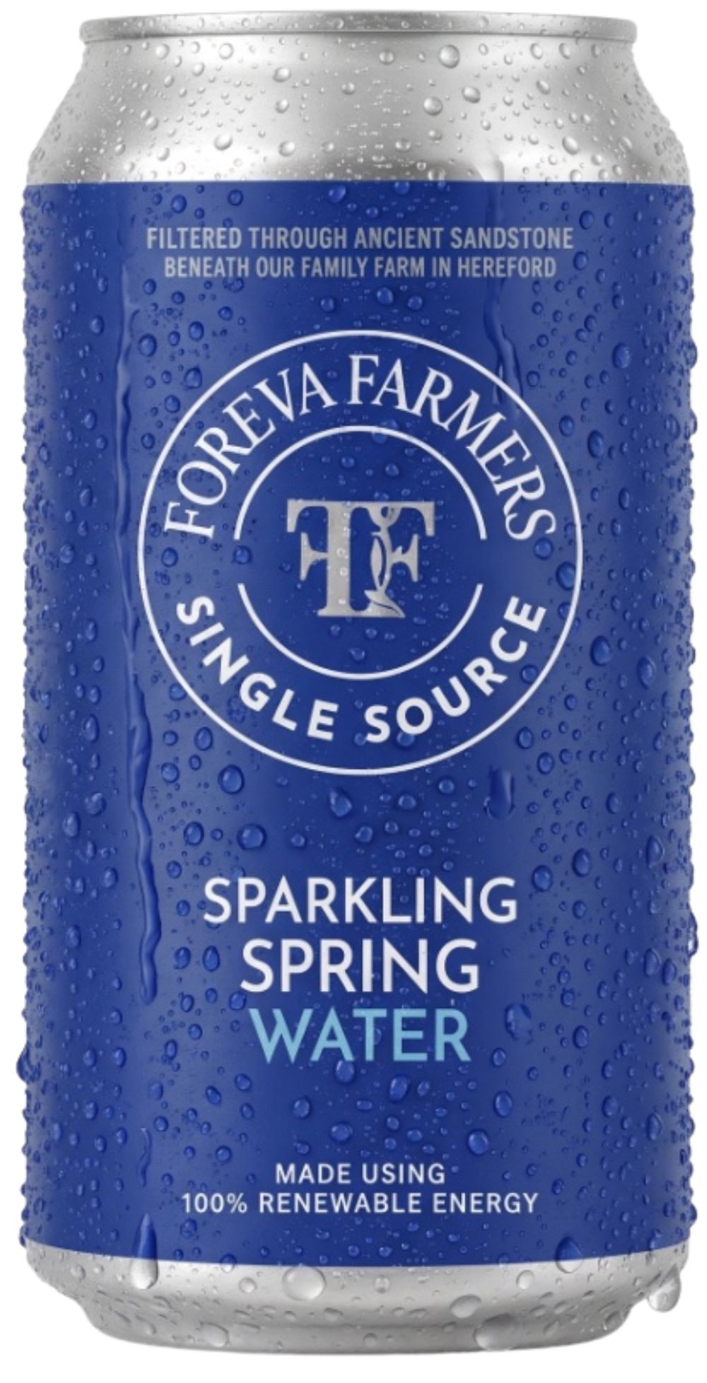 FOREVA FARMERS. SPARKLING WATER. 330ML.