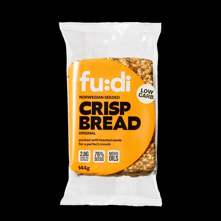FU:DI Norwegian Seeded Crispbread - Original 144g