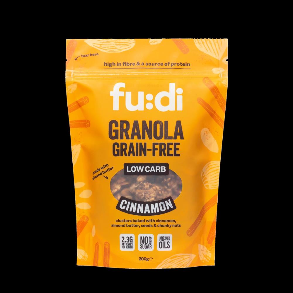 Fu:di Grain-Free Granola - Cinnamon 200g
