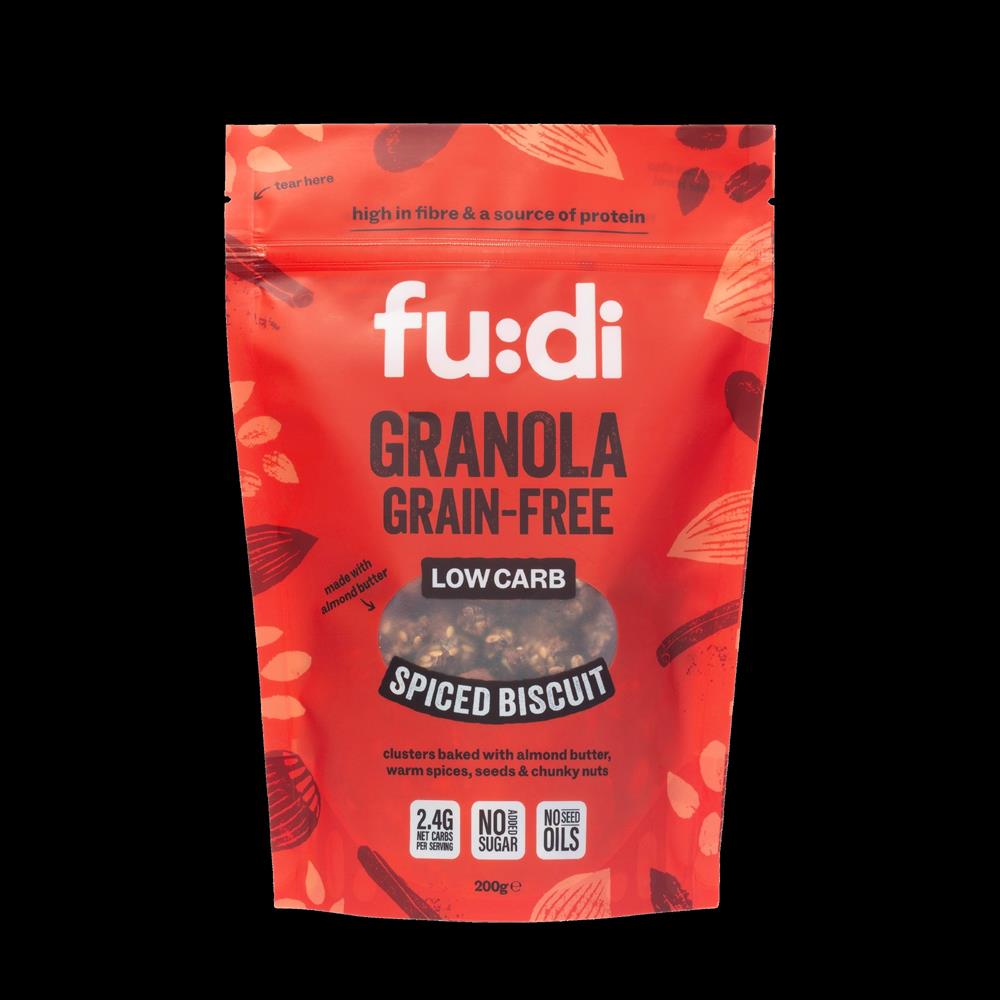 Fu:di Grain-Free Granola - Spiced Biscuit 200g