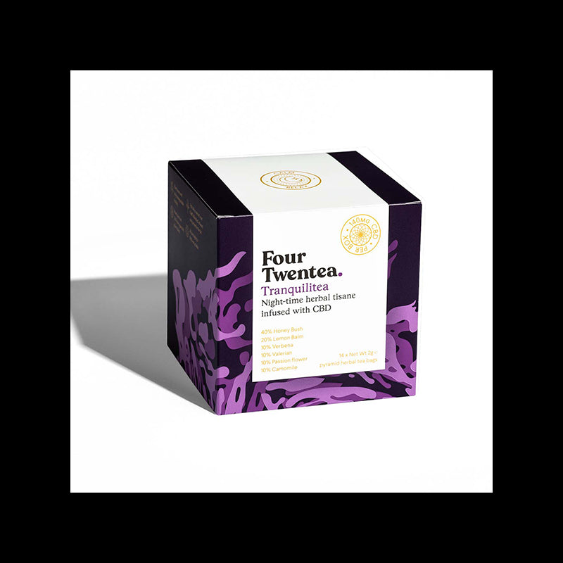 Four Twentea Herbal 10mg CBD Tea - Tranquilitea